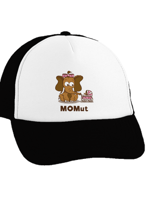 Momut šiltovka truckerka Black cap