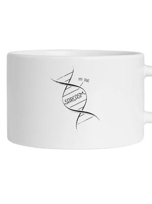 Sarcasm hrnček makronka White