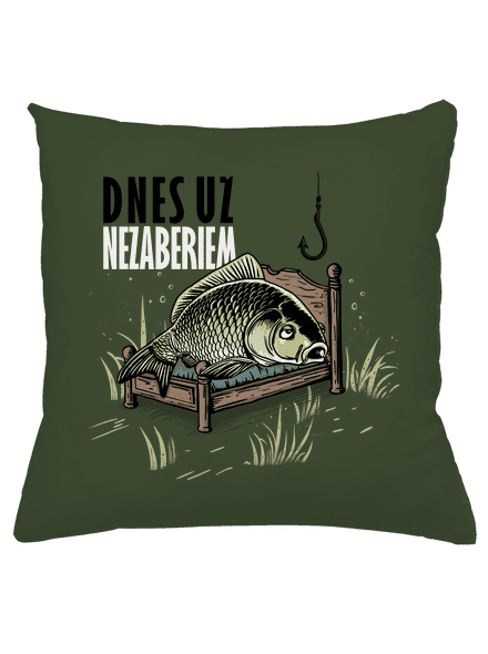 Dnes už nezaberiem vankúš Olive Green