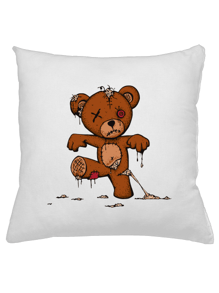 Zombie teddy vankúš White