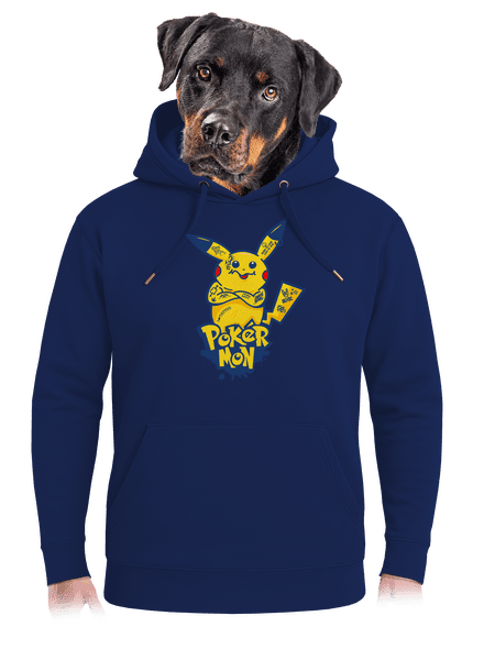Pokérmon unisex mikina premium Navy