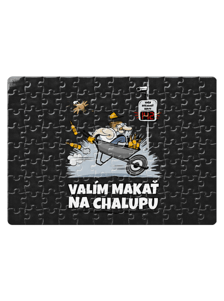 Valím na chalupu puzzle White