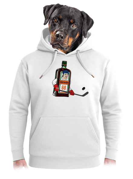 Jágrmeister unisex mikina premium Snowwhite