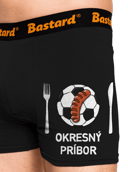 Okresný príbor boxerky Black