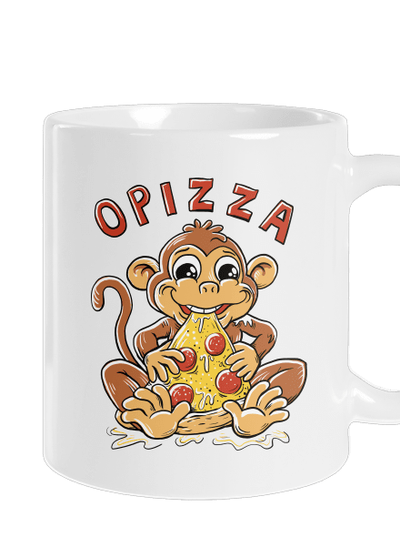 Opizza klasický hrnček White