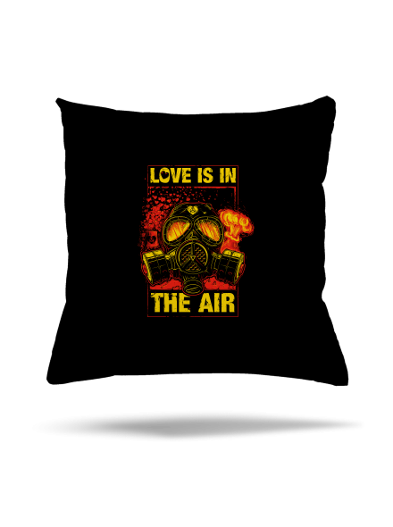 Love is in the Air vankúš Black