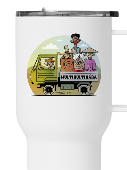 Multikultikára termohrnček White
