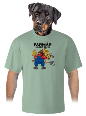 unisex tričko oversized