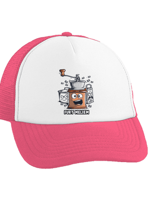 Mlynček šiltovka truckerka Fluorescent Pink cap
