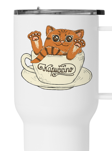 Kapučičíno termohrnček White