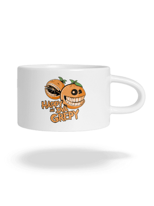 Happy grepy hrnček makronka White