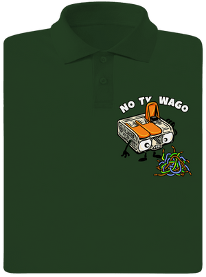 Wago svorka pánska polokošeľa Bottle Green Mal