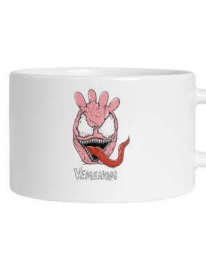 Vemenom hrnček makronka White