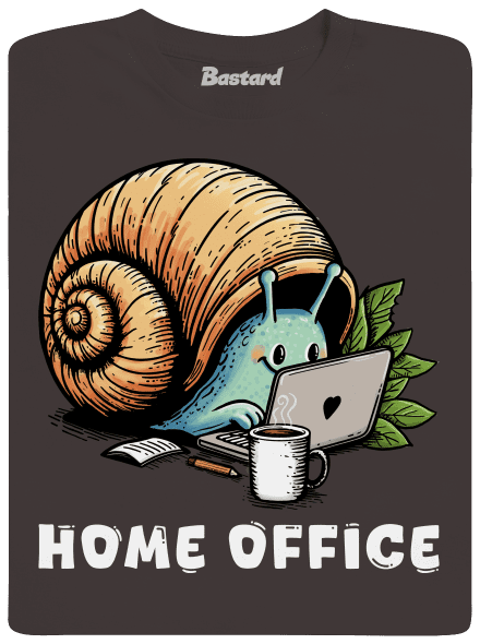 Slimákov home office pánske dlhý rukáv Bear Brown