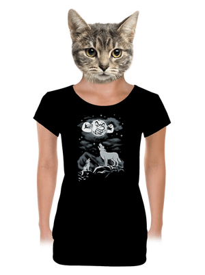 dámske tričko s lemom