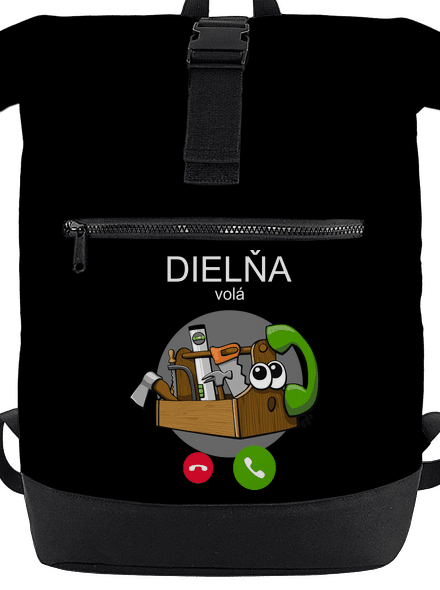 Dielňa volá batoh Black