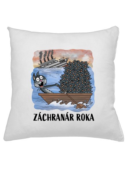 Záchranár roka vankúš White