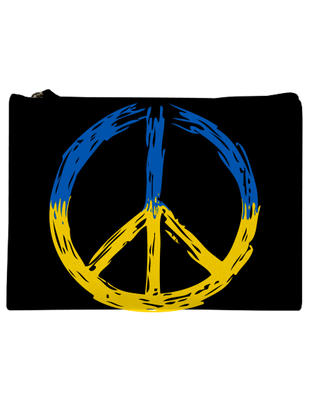 Ukrajina - Peace taštička Black