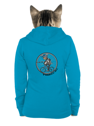 Cyklistický horoskop: Baran dámska mikina na zips Blue Atol