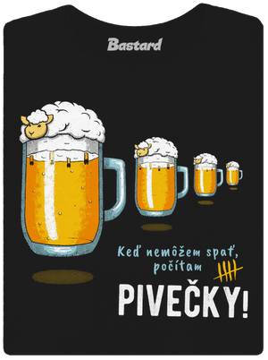 Pivečka dámske tričko Black