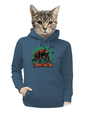 dámska mikina klokanka