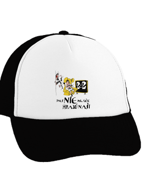 Hrajú naši šiltovka truckerka Black cap
