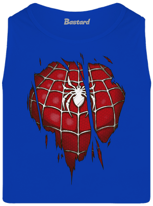 Spider Inside pánske tielko Royal Blue