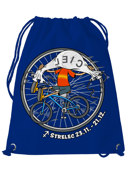 Cyklistický horoskop: Strelec vak Royal Blue Mal