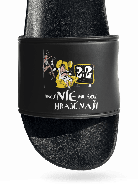 Hrajú naši šľapky Black