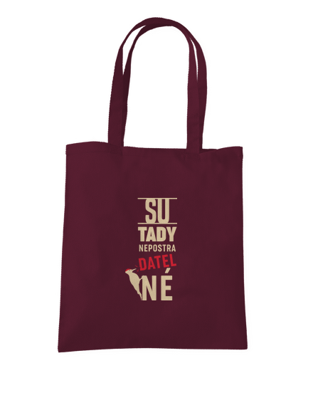 Nepostradatelné taška Burgundy