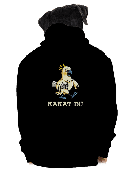 Kakat-du pánska mikina na zips Black