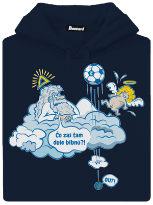 Out pánska mikina klokanka Navy