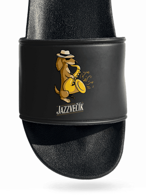 Jazzvečík šľapky Black