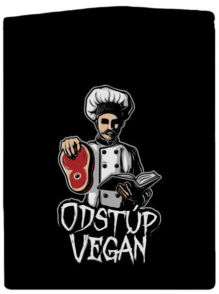 Odstup vegane dámska mikina na zips Black