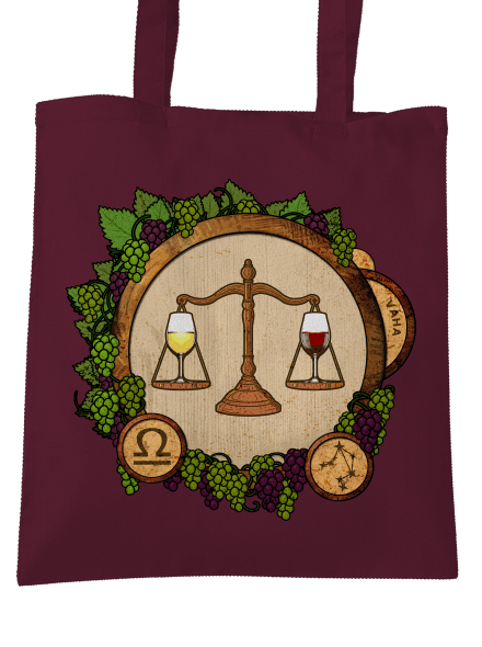 Vínny horoskop: Váha taška Burgundy