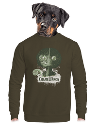 unisex mikina bez kapucne