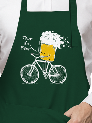 Tour de beer zástera Bottle Green