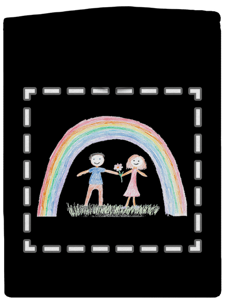 Detské kresby - Nahraj vlastnú dámska mikina na zips Black