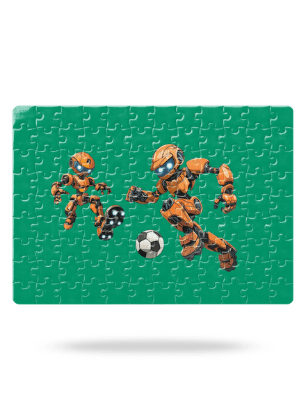 AI futbal puzzle White