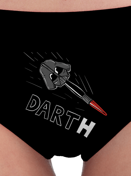 Dart(h) dámske nohavičky Black