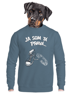 unisex mikina bez kapucne