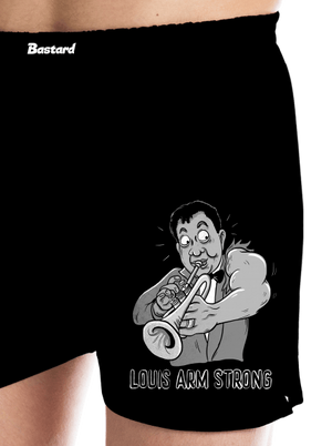 Louis Armstrong pánske trenky Black