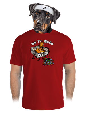 Wago svorka pánske športové tričko Red Mal