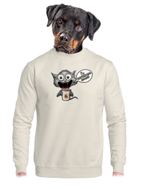 unisex mikina bez kapucne