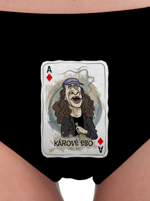 Kárové eso dámske nohavičky Black