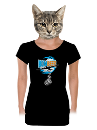 dámske tričko s lemom