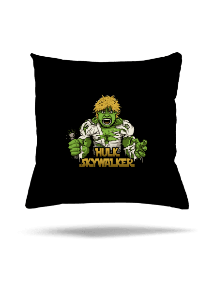 Hulk Skywalker vankúš Black