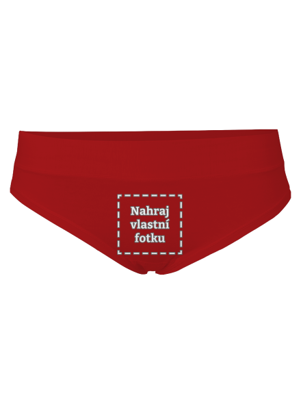 Vlastná potlač dámske nohavičky Red Mal