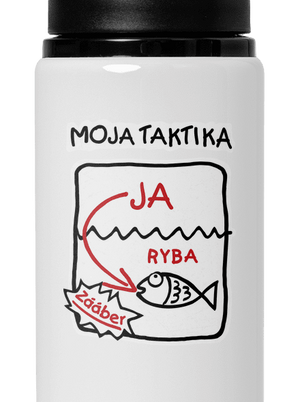 Rybárska taktika flaša na vodu White