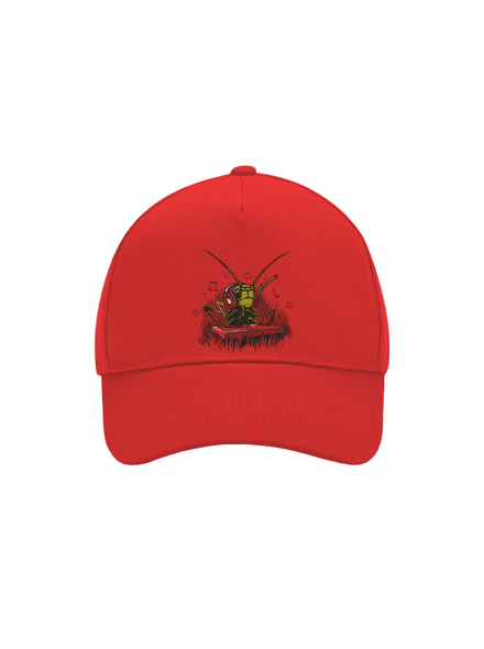 DJ Cvrček šiltovka baseballka Classic Red